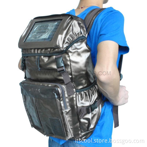 Solar Bag with Solar Panel Mobile Charger